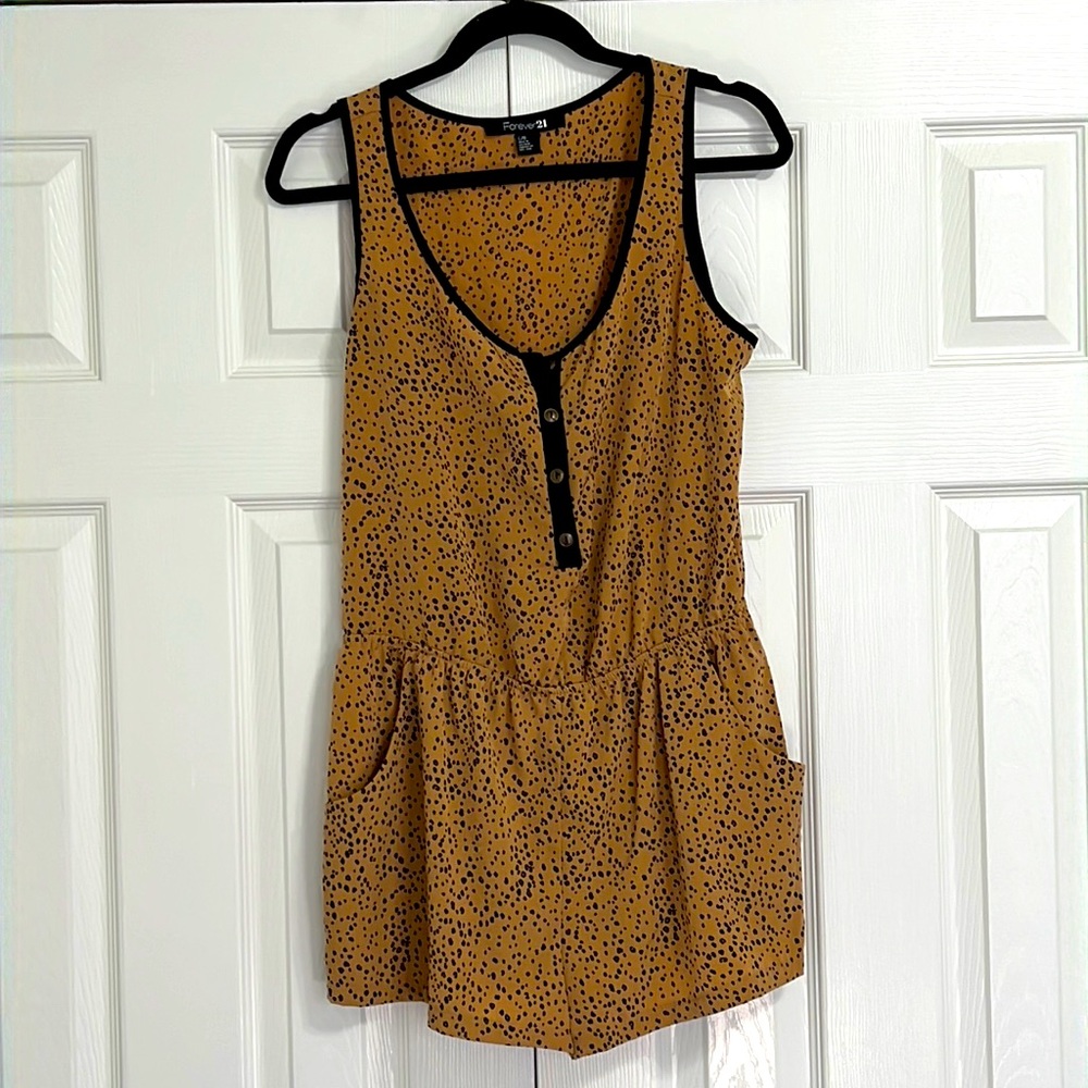 Forever 21 - Cheetah Romper